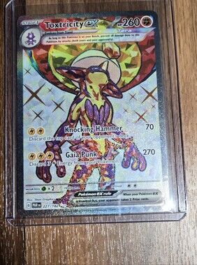 Pokémon Card Ultra Rare Full Art - Toxtricity EX